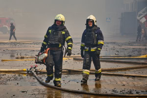 Зображення до посту: У Васищевому загасили пожежу після російського удару