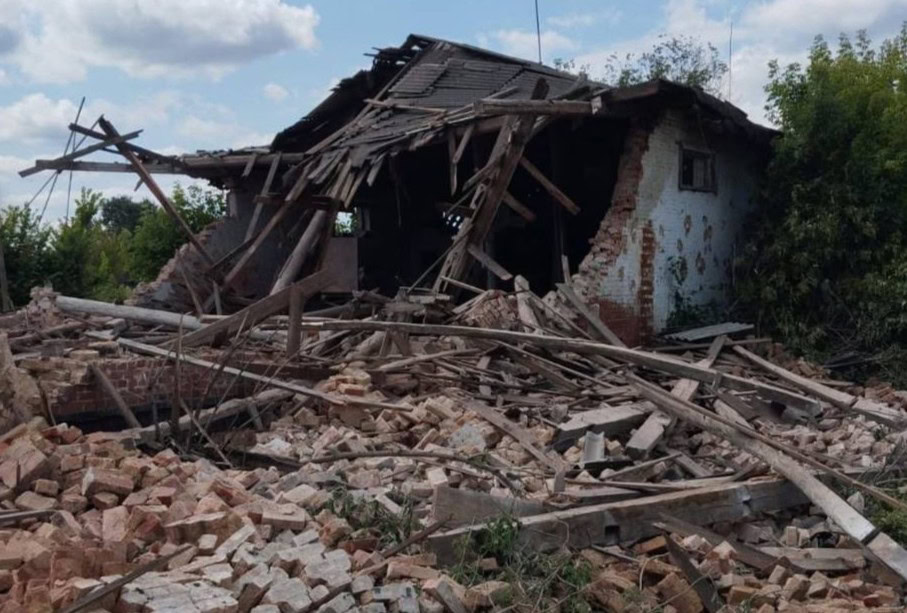 Зображення до:  Обстріли Харківщини за добу: загиблий у Куп’янську, поранена у Близнюківській громаді