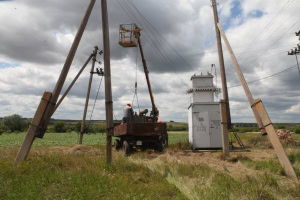 Зображення до посту: На Харківщині після негоди без світла залишаються 9,5 тисяч абонентів