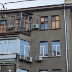Будинок на Мироносицькій, 91 пам'ятка конструктивізму у Харкові, пошкоджена обстрілом рф у січні 2023 року