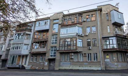Будинок на Мироносицькій, 91 пам'ятка конструктивізму у Харкові, пошкоджена обстрілом рф у січні 2023 року