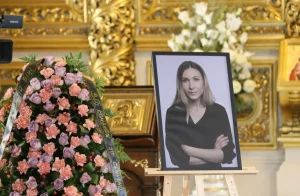 Зображення до посту: У Києві попрощалися з журналісткою Вікторією Рощиною, яка загинула у російському полоні