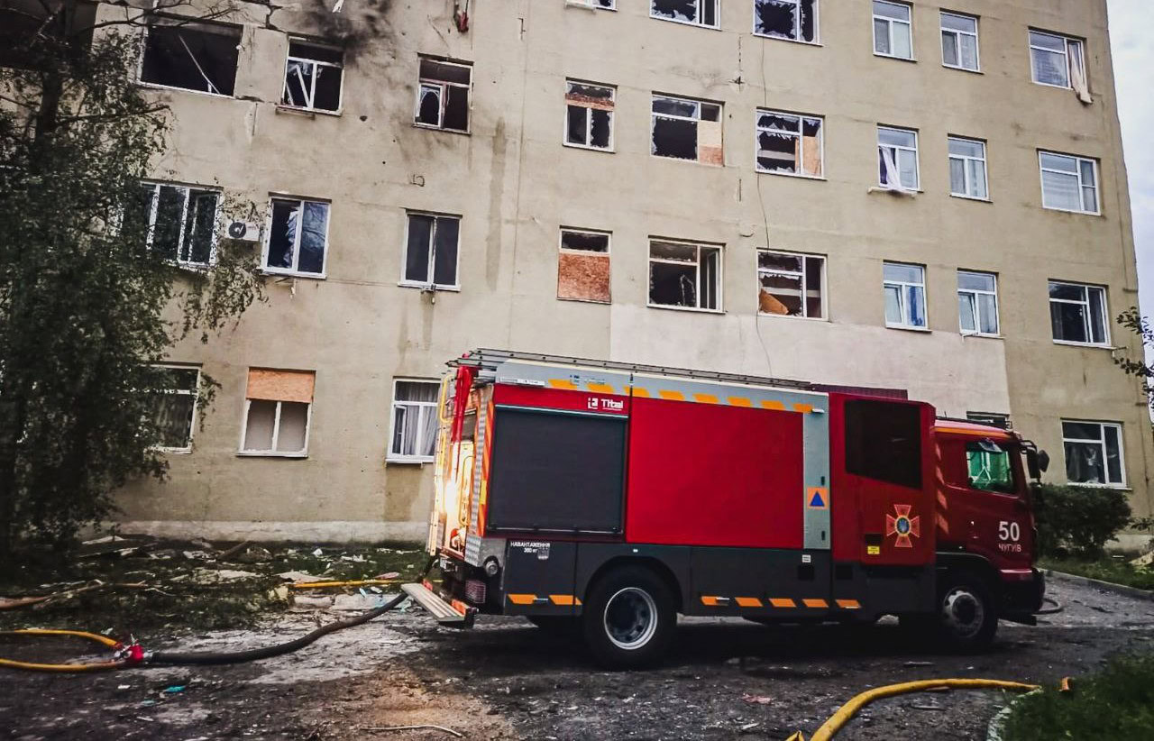 Зображення до:  15-річна дитина — в реанімації після обстрілу Чугуївського району 