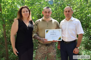 Зображення до посту: У Дергачах до Дня міста зібрали понад пів мільйона для захисників громади