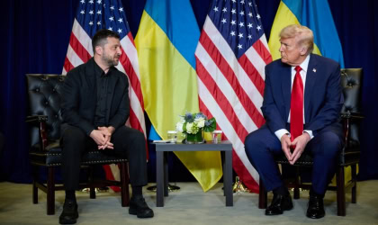 Володимир Зеленський і Дональд Трамп зустрілися в Нью-Йорку 23 вересня 2025