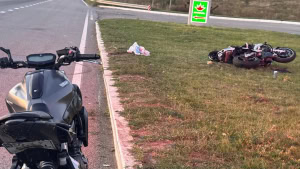 Зображення до посту: У Харкові зіткнулися два мотоцикли: травмовані четверо людей