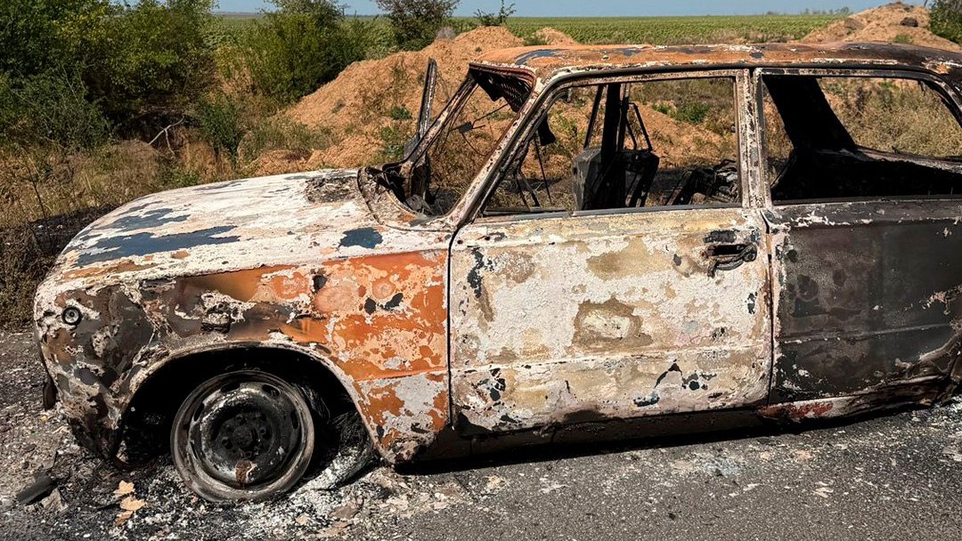 У Кіндрашівській громаді від удару дрона по автівці 10 вересня 2025 поранені п’ятеро цивільних