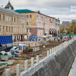 Капітальний ремонт Лопанської набережної у Харкові