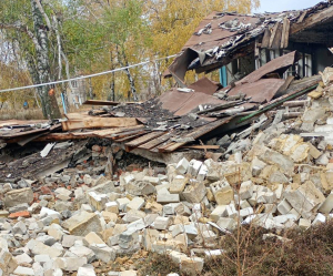 Зображення до посту: Війська рф вдарили по Куп’янщині: під завалами будинку може бути чоловік