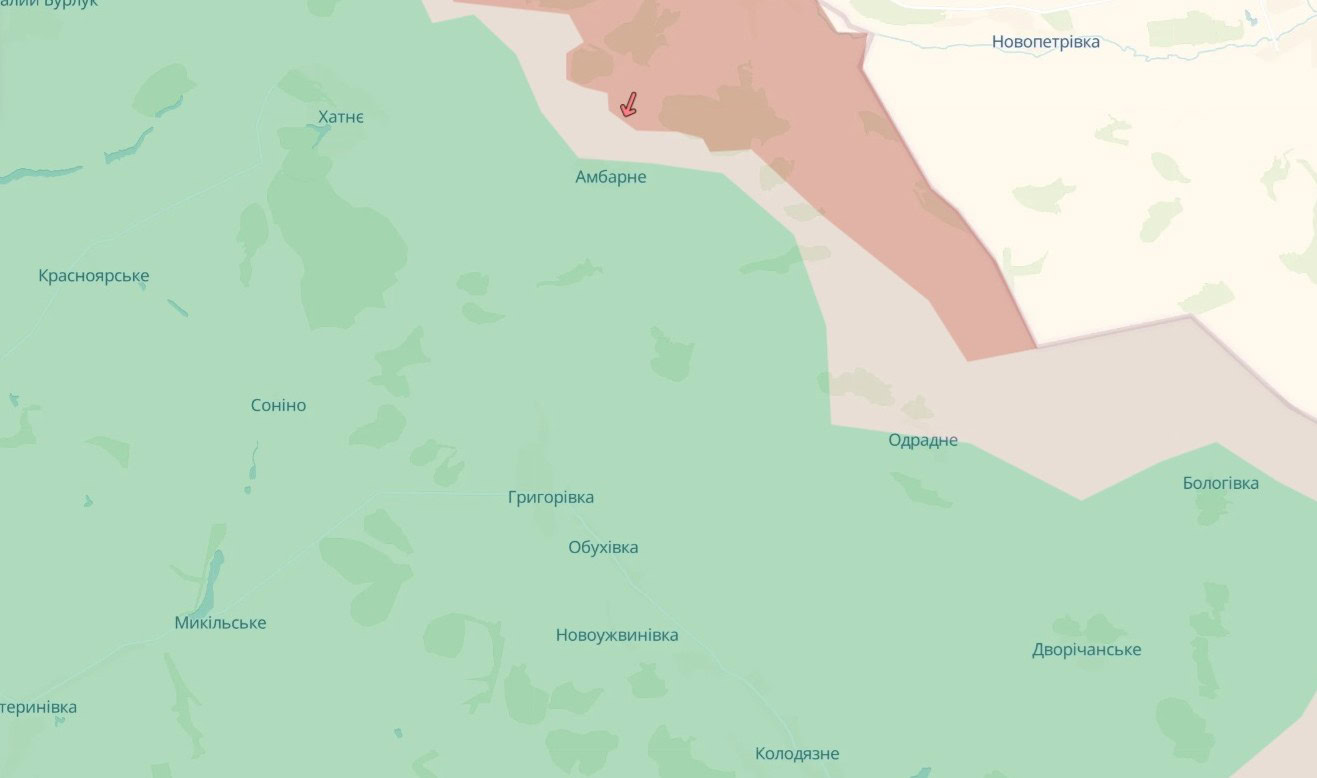 Зображення до:  Окупанти просунулися поблизу Одрадного на Куп’янщині та Гатища біля Вовчанська — DeepState