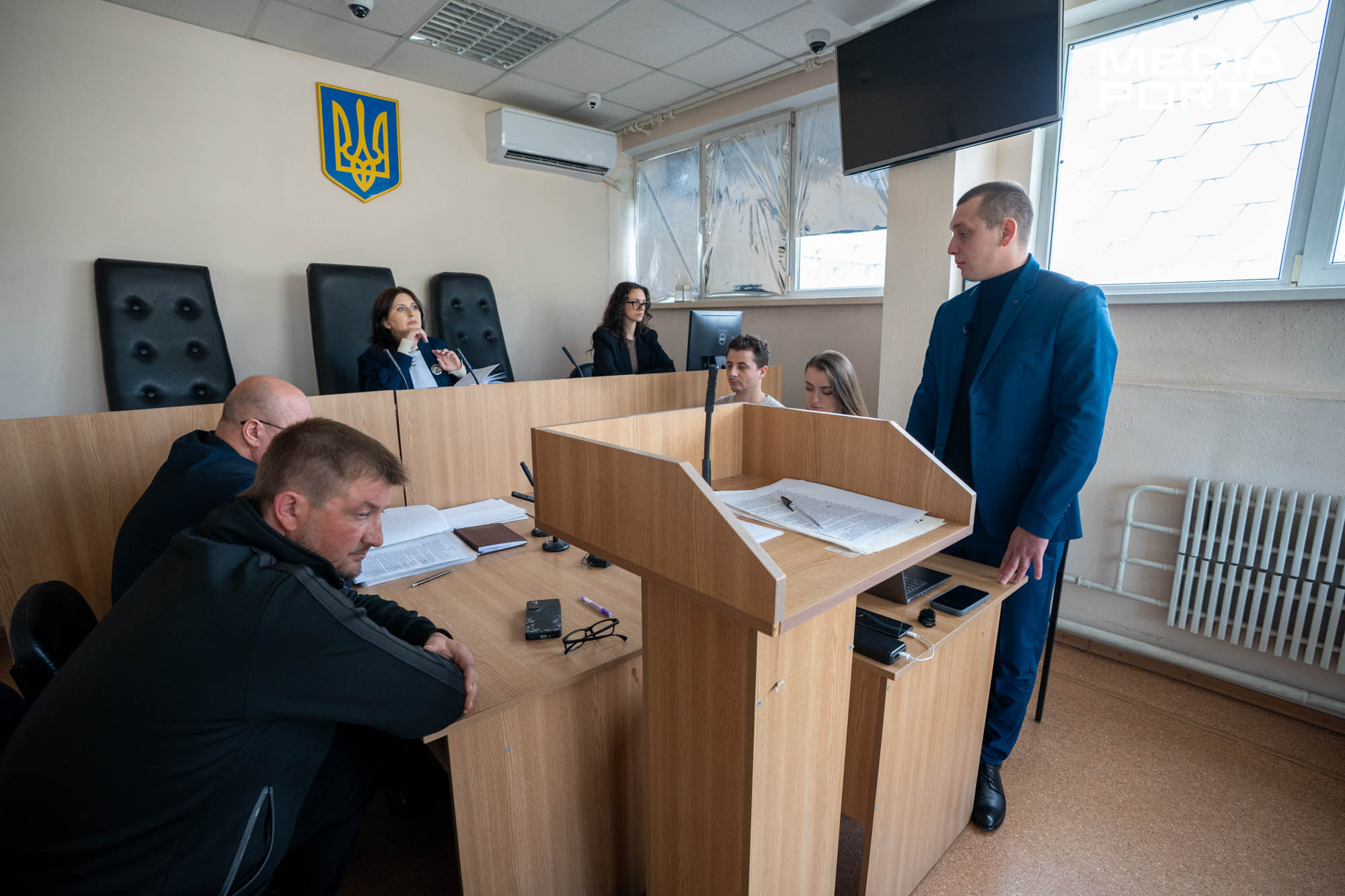 Прокурор Сергій Яковенко виступив у судових дебатах у справі про побиття вчителя працівником ТЦК, 3 жовтня 2025 року