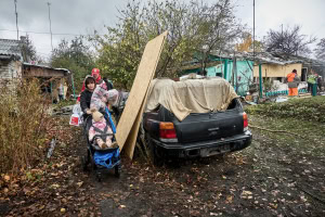 Зображення до посту: Наслідки обстрілу Харкова: пошкоджені будинки у приватному секторі — фото