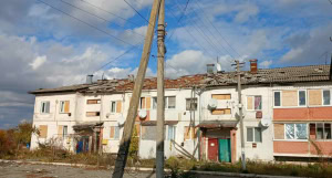 Зображення до посту: «Б’ють дронами та КАБами»: з Одноробівки Золочівської громади евакуювали жінку з котом