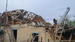 Зображення до посту: На Ізюмщині від обстрілу пошкоджене агропідприємство, на Куп’янщині — будинки
