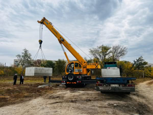 Зображення до посту: В Ізюмській громаді встановлять бетонні модульні укриття