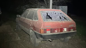 Зображення до посту: Російський дрон атакував автомобіль під Куп’янськом, поранені двоє людей