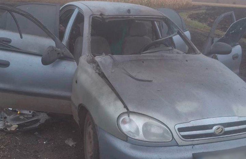Зображення до:  У Золочівській громаді російський FPV-дрон атакував авто: є загиблий та поранені