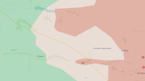 Зображення до посту: DeepState відмічає просування армії рф поблизу Степової Новоселівки на Куп’янщині