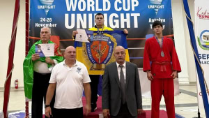 Зображення до посту: Харківський курсант виграв Кубок світу з універсального бою в Туреччині