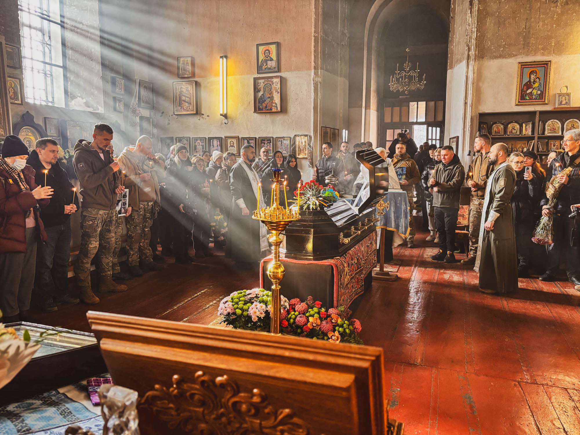 Зображення до:  У Харкові попрощалися з військовою Мариною Воронцовою