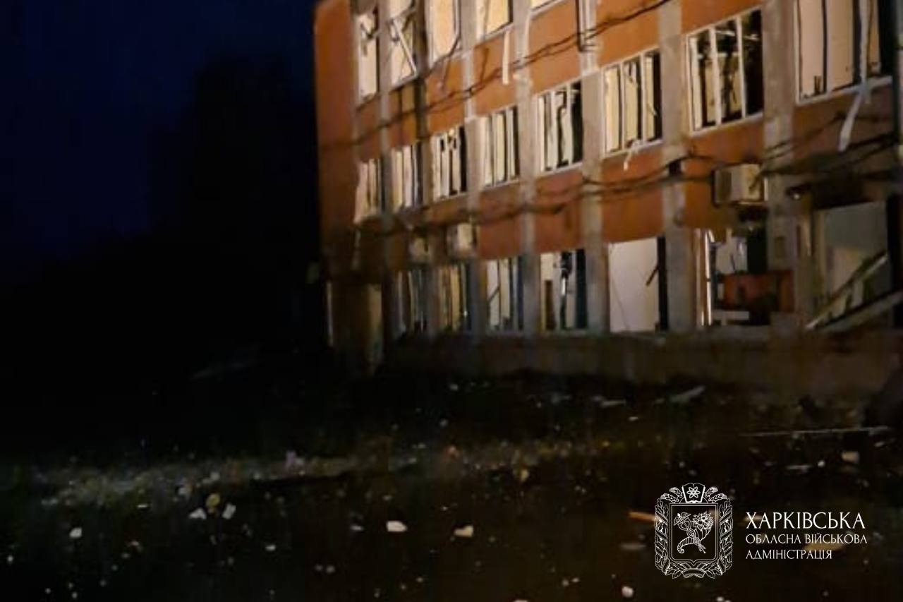 Наслідки удару по Васищевому на Харківщині, 12 листопада 2025