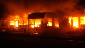 Зображення до посту: Від авіаудару по Запоріжжю загинули п’ятеро людей, загорівся ринок