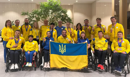 Збірна України з парафехтування