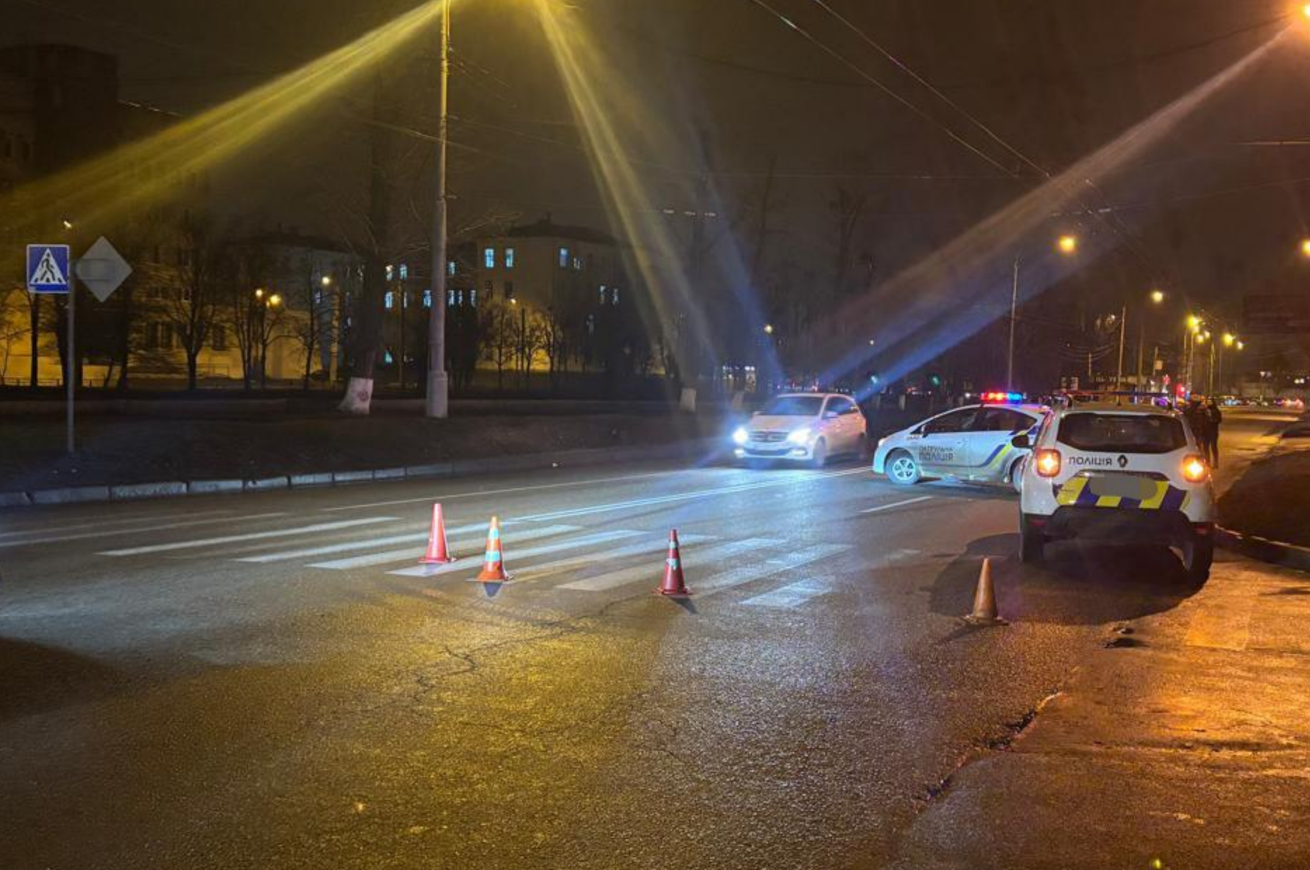 Зображення до:  За кермом автомобіля, який збив двох дітей у Харкові, була суддя