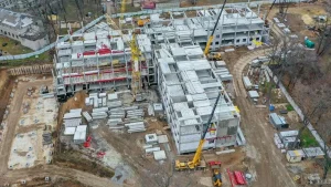 Зображення до посту: У Харкові відновили будівництво онкоцентру: у пріоритеті — підземна частина