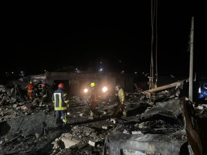 Зображення до посту: У Харкові збільшилася кількість загиблих внаслідок вибуху у гаражному кооперативі