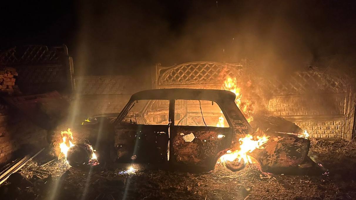 Зображення до:  Російські дрони пошкодили житлові будинки та авто під Золочевом