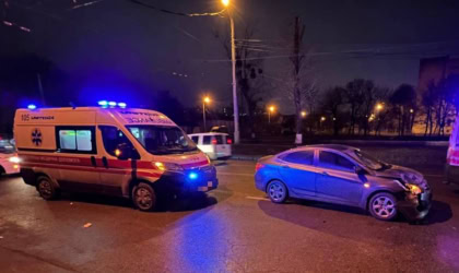 ДТП за участі судді в Харкові. Фото з місця аварії