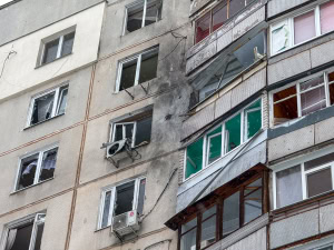 Зображення до посту: У Харкові дрони вдарили по Київському району: одне з влучань — на Салтівці