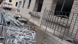 Зображення до посту: В Ізюмі російські авіаудари в грудні пошкодили каплицю УГКЦ