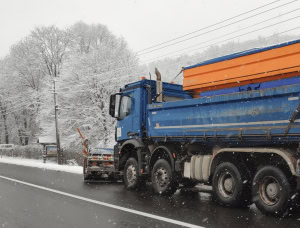 Зображення до посту: Негода на Харківщині: де обмежили рух транспорту