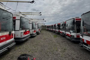 Зображення до посту: За минулий рік Харків отримав 26 вживаних тролейбусів з Чехії