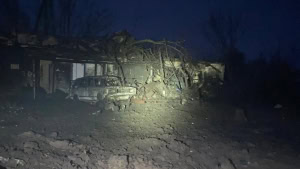 Зображення до посту: Російські обстріли пошкодили будинки та автомобіль на Куп’янщині
