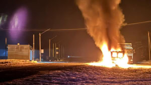 Зображення до посту: Російський дрон атакував Мерефу: пошкоджені будинки, кафе та магазини