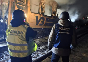 Зображення до посту: «росія свідомо нищить цивільних», — омбудсман про російський удар по поїзду на Харківщині