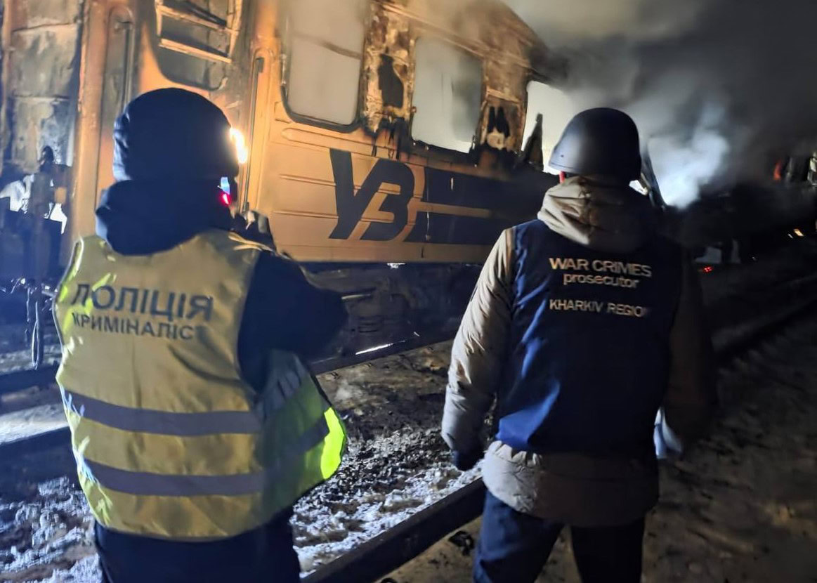 Зображення до:  «росія свідомо нищить цивільних», — омбудсман про російський удар по поїзду на Харківщині