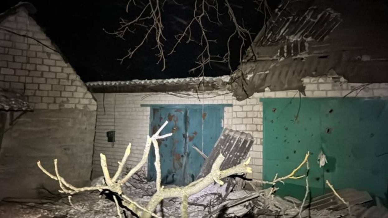 Зображення до:  На Чугуївщині на Великобурлуччині — п’ятеро постраждалих від дронових атак