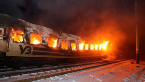 Зображення до посту: Атака на поїзд під Барвінковим: чим завдали удару і в якому стані поранені