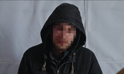 Взятий в полон у Куп'янську російський військовий