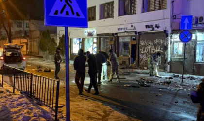 Місце вибухів у Львові 22 лютого 2026