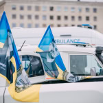 Автопробіг пам'яті правоохоронців і волонтерів, які загинули під час евакуації жителів прифронтових територій, Харків, 7 березня 2026