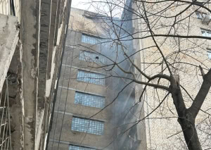 Зображення до посту: Російські дрони 1 березня атакували Харків: один влучив у гуртожиток