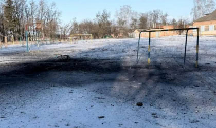 Наслідки дронового удару по Золочеву на Харківщині. 1 березня 2026