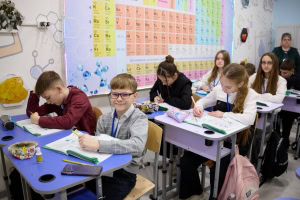 Зображення до посту: У Холодногірському районі Харкова відкрили другу чергу підземної школи