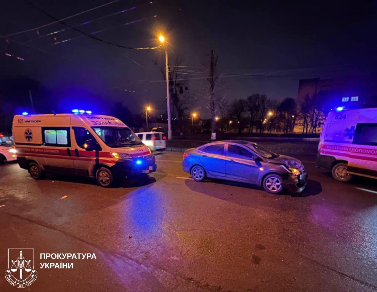 ДТП з дітьми в Новобаварському районі Харкова