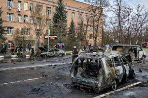 Зображення до посту: Кількість загиблих від удару дрона по центру Харкова зросла до двох
